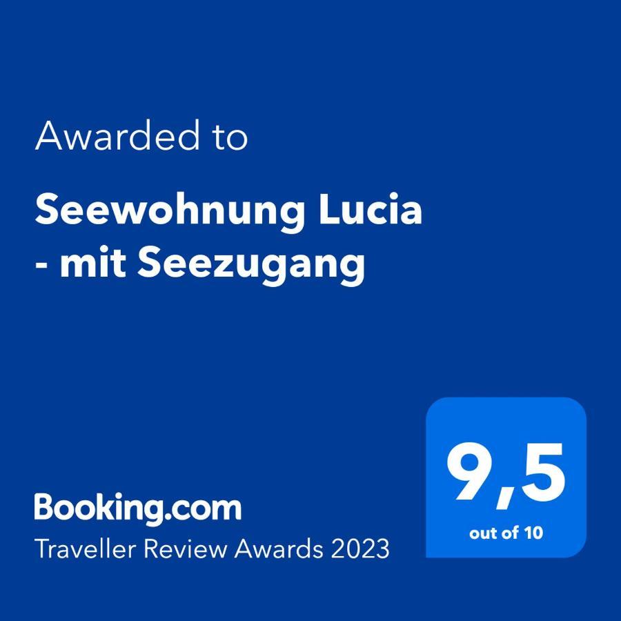 Seewohnung Lucia - Mit Seezugang Annenheim Eksteriør bilde